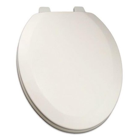 PLUMBING TECHNOLOGIES Plumbing Technologies 1F1E3-00 Deluxe Molded Wood Elongated Toilet Seat; White 1F1E3-00